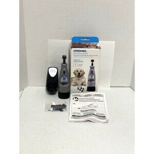 OPEN BOX Dremel 7300-PT Rotary Pet Nail Grooming Kit w/ Accessories Charger Dog